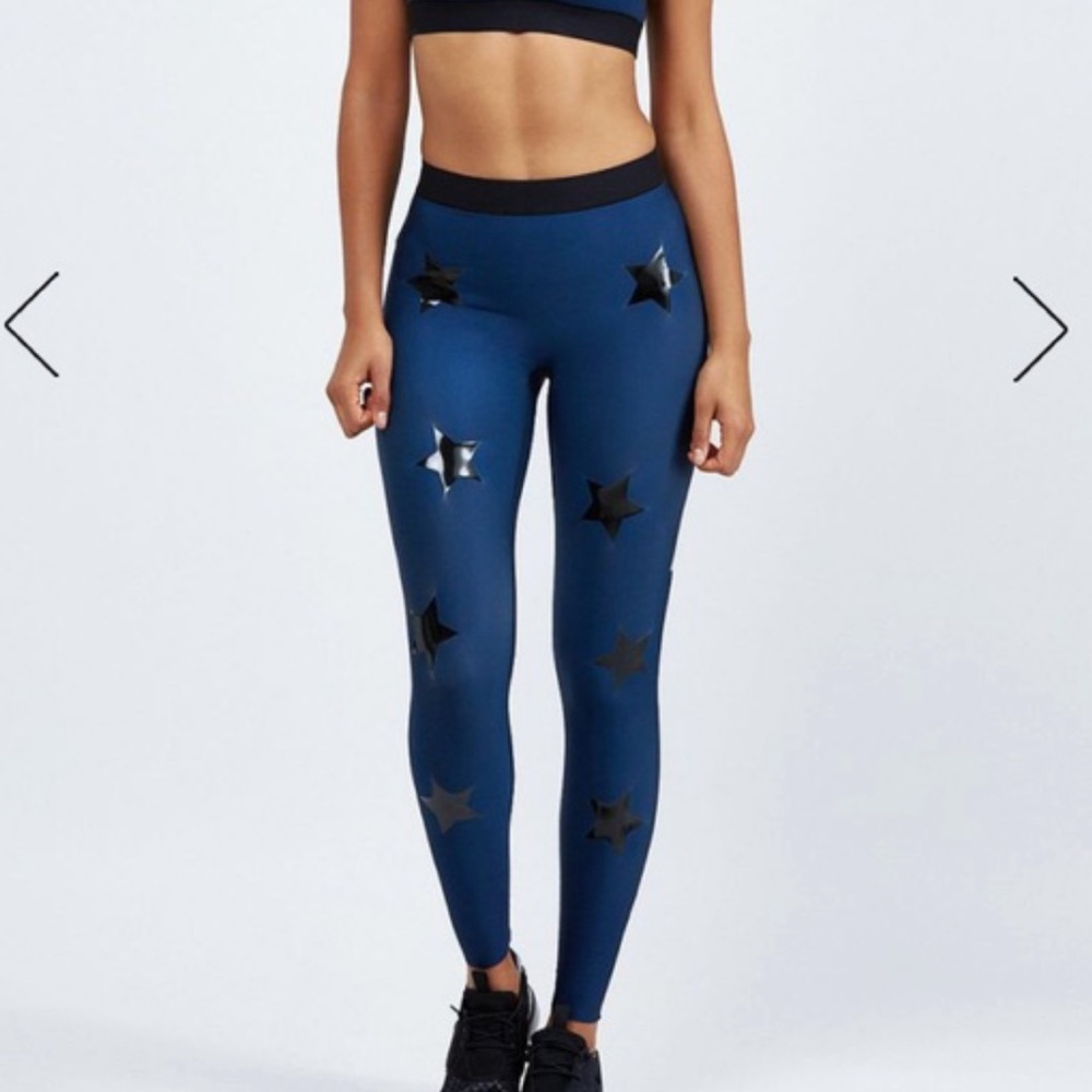 Ultracor Navy Star Bandier leggings